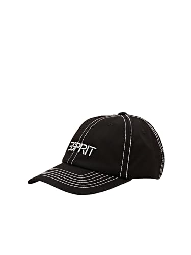 ESPRIT Damen 034ea1p301 Baseballkappe, 001/Black, Medium von ESPRIT