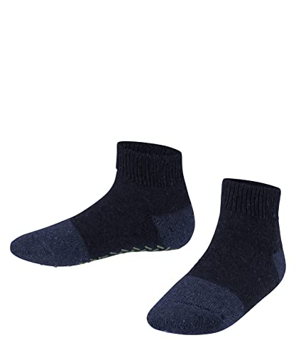 ESPRIT Unisex Kinder Hausschuh-Socken Effect K HP Wolle rutschhemmende Noppen 1 Paar, Blau (Marine 6120), 31-34 von ESPRIT