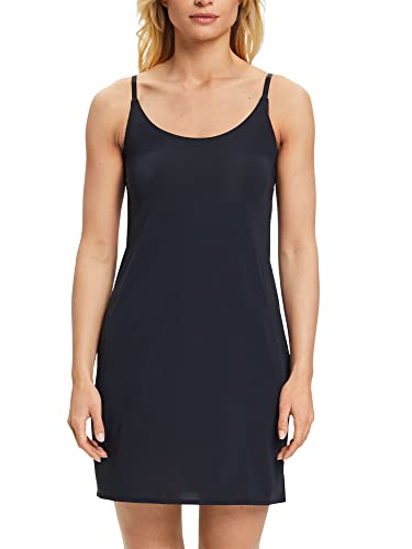 ESPRIT Damen Micro Underdress Rcs Underdress Chemisenkleid, Schwarz, M von ESPRIT