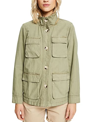 ESPRIT Damen 022EE1G315 Jacke, 345/LIGHT Khaki, XL von ESPRIT