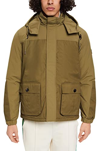 ESPRIT Herren 013ee2g304 Jacke, 346/Light Khaki 2, L von ESPRIT