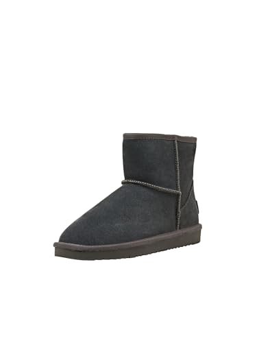 ESPRIT kuschelige Damen Stiefelette, 020/DARK Grey, 41 EU von ESPRIT
