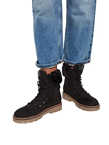 ESPRIT Damen 101EK1W307 Stiefelette, 001/BLACK, 39 EU von ESPRIT