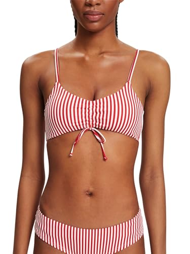 ESPRIT Wattiertes Bikinitop im Streifenlook von ESPRIT