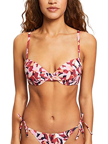 ESPRIT Damen Carilo Beach Rcs Pad.bra Bikini, Dark Red 3, A EU von ESPRIT