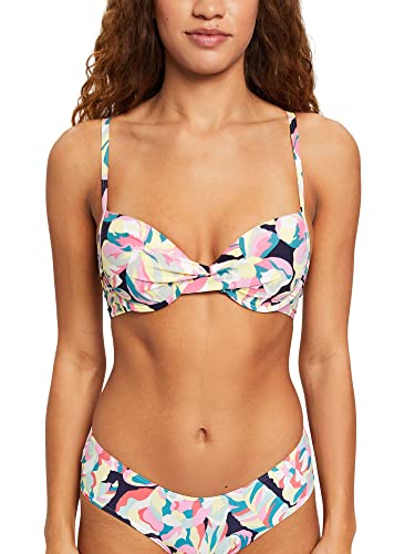 ESPRIT Damen Carilo Beach Rcs Pad.bra Bikini, Navy 36/70D EU von ESPRIT
