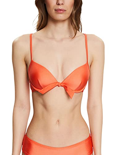 ESPRIT Damen Zaley Beach Pad.plunge.bra Bikini, Coral, 36 EU von ESPRIT