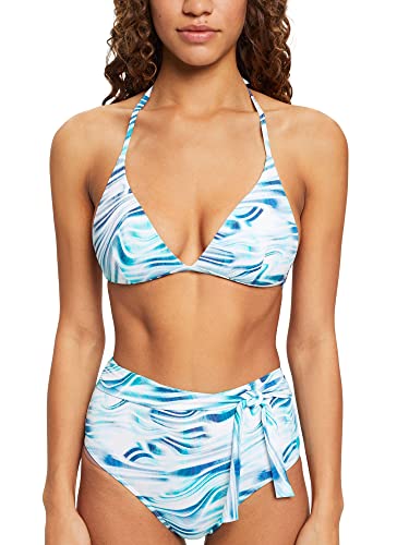 ESPRIT Damen Ombre Beach Rcspad.triangle Bikini, Ink 3, 42 von ESPRIT
