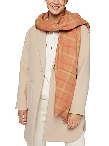 ESPRIT Damen Mode-Schal 091ea1q303, 235/Caramel, Einheitsgröße von ESPRIT