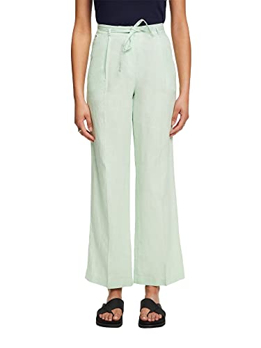 ESPRIT Leinenhose mit weitem Bein von ESPRIT