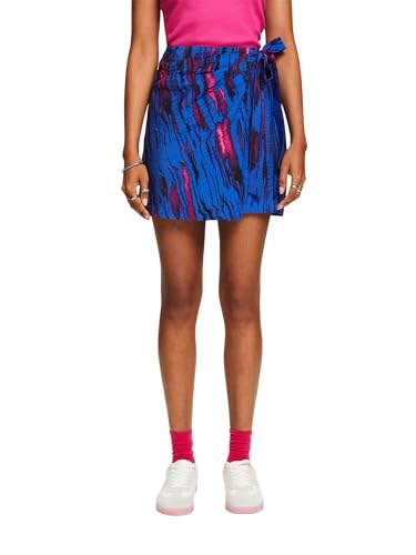 ESPRIT Damen 034ee1d309 Rock, 410/Bright Blue, 44 von ESPRIT