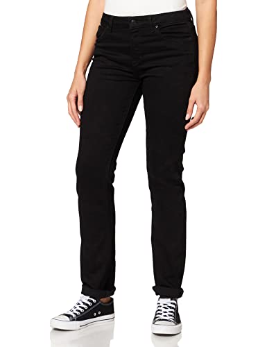 ESPRIT Damen Stretch denim Jeans, Black Rinse, 31W / 34L EU von ESPRIT