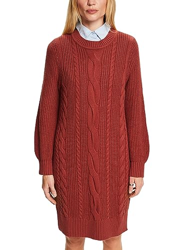 ESPRIT Zopfstrick-Pulloverkleid aus Wollmix von ESPRIT