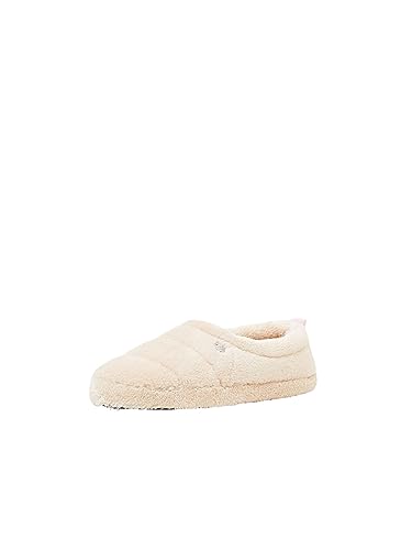 ESPRIT bequemer Damen Hausschuh, 270 Beige, 41 EU von ESPRIT