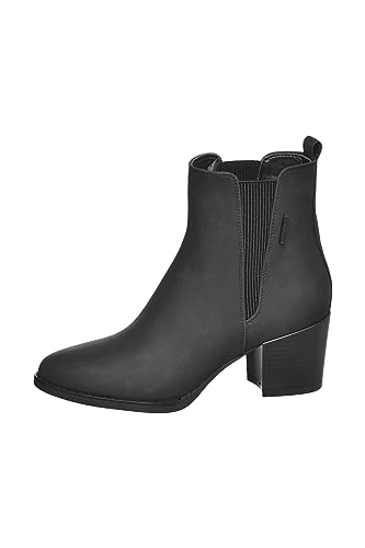 ESPRIT modische Damen Stiefelette, 001 Black E, 37 EU von ESPRIT