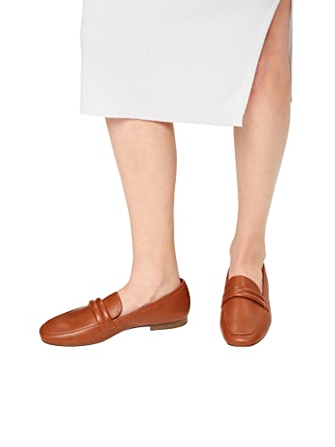 ESPRIT modischer Damen Loafer, 235 Caramel 3, 42 EU von ESPRIT