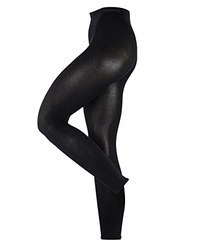 Esprit Cotton Leggings 2er Pack, Größe:44-46;Farbe:schwarz (3000) von ESPRIT