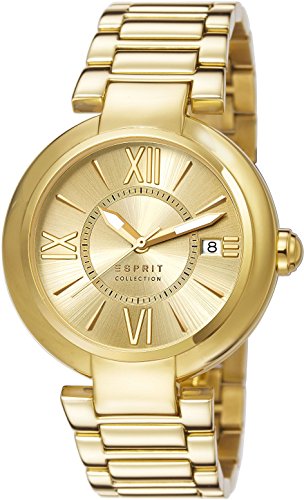 Esprit Damen-Armbanduhr Aletheia Analog Quarz Edelstahl EL102012F07 von ESPRIT