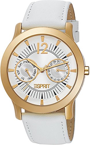 Esprit Damen-Armbanduhr Analog Quarz Leder ES105182003 von ESPRIT