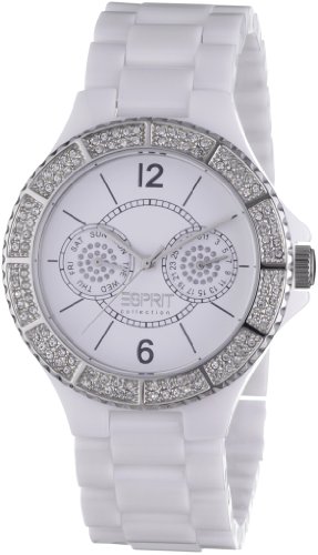 Esprit Damen-Armbanduhr Chronograph Plastik EL101332F05 von ESPRIT