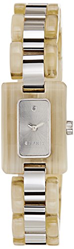Esprit Damen-Armbanduhr Desert Tortoise Analog Quarz Edelstahl ES106492001 von ESPRIT