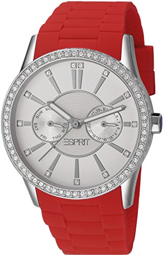 Esprit Damen-Armbanduhr Double Infusion Silicon Analog Quarz Plastik ES106122007 von ESPRIT