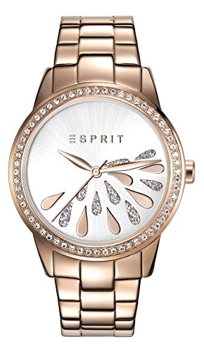 Esprit Damen-Armbanduhr ES AVERY ROSE Gold Analog Quarz Edelstahl ES107312008 von ESPRIT