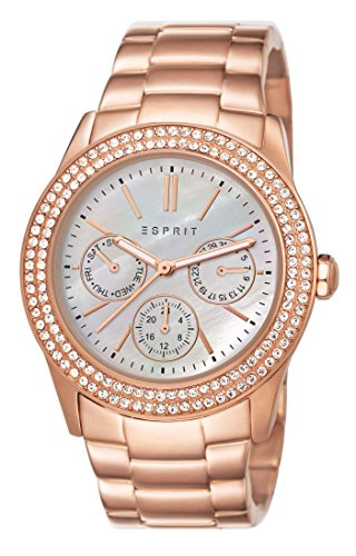 Esprit Damen-Armbanduhr Peony Analog Quarz ES103822014 Rose gold von ESPRIT