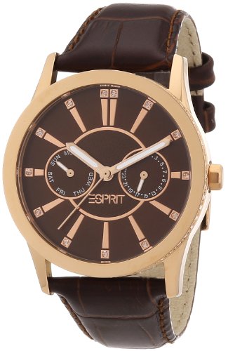 ESPRIT Damen-Armbanduhr Single Infusion Analog Quarz Leder ES106472003 von ESPRIT