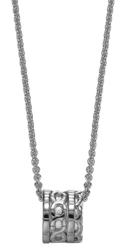 Esprit Damen-Kette Twist Houston 925 Sterling Silber 42-45cm ESNL91857A420 von ESPRIT