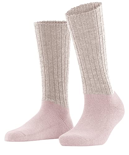 Esprit Damen Socken Long Boot, Nachhaltige Biologische Baumwolle Wolle, 1 Paar, Rosa (Flamingo 8367), 35-38 von ESPRIT