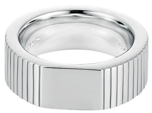 Esprit Damen-Ring 925 Sterling Silber rhodiniert MARIN 68 pure Gr.56 (17.8) ESRG91790A180 von ESPRIT