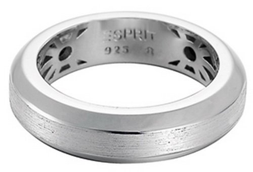 Esprit Damen-Ring 925 Sterling Silber rhodiniert edgy von ESPRIT