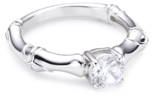 Esprit Damen-Ring Bamboo Unique Sterling-Silber 925 von ESPRIT