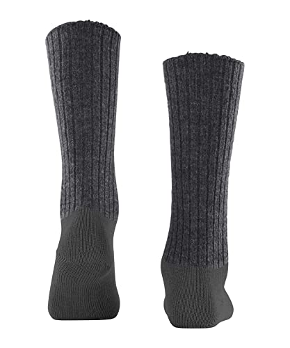 Esprit Damen Socken Long Boot, Nachhaltige Biologische Baumwolle Wolle, 1 Paar, Schwarz (Dark Rock 3093), 35-38 von ESPRIT