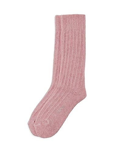 ESPRIT Damen Shaded Boot W SO Wolle Gemustert 1 Paar Socken, Rosa (Rosewater 8666), 36-41 von ESPRIT