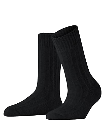 ESPRIT Damen Shaded Boot W SO Wolle Gemustert 1 Paar Socken, Schwarz, 36-41 von ESPRIT