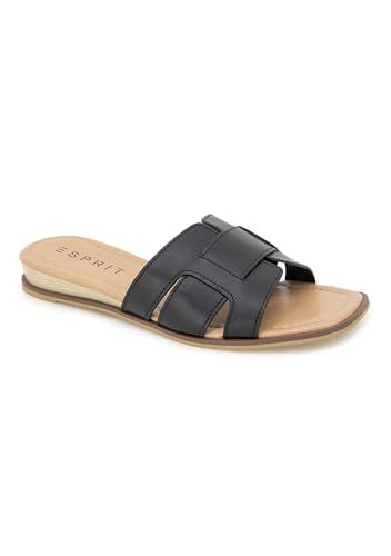 Esprit Damen Willow Schiebe-Sandalen, Schwarz, 42.5 EU Esprit Damen Willow Schiebe-Sandalen, Schwarz, 42.5 EU von ESPRIT