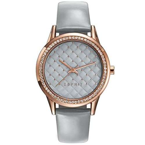 ESPRIT Damen Analog Quarz Smart Watch Armbanduhr mit Leder Armband ES109572002 von ESPRIT