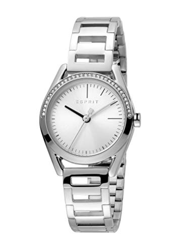Esprit ES1L117M0055 Lock Stones Set Uhr Damenuhr Edelstahl 3 bar Analog Silber von ESPRIT