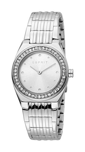 Esprit ES1L148M0045 Spot Silver Uhr Damenuhr Edelstahl 3 bar Analog Silber von ESPRIT