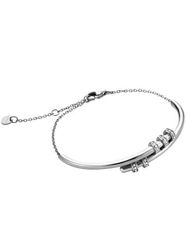 Esprit ESBR00342117 Damen Armband Edelstahl Silber weiß Zirkonia 22 cm von ESPRIT