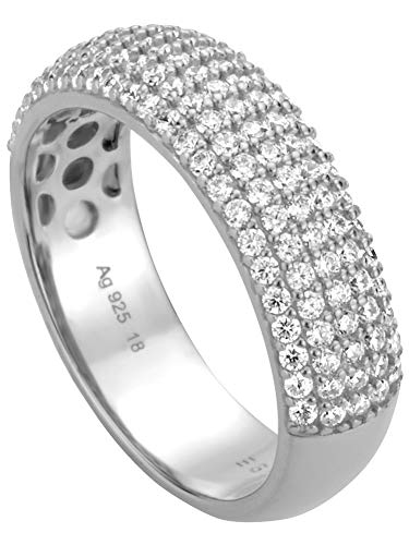 Esprit ESRG01051118 Damen Ring Frame Sterling-Silber 925 Silber 17,8 mm Größe 56 von ESPRIT