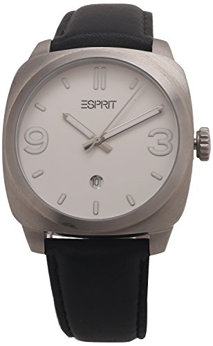 Esprit Herren Analog Quarz Uhr mit Leder Armband ES103611002 von Esprit