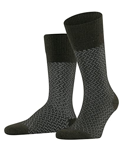 Esprit Herren Socken Twill Boot, Nachhaltige Biologische Baumwolle Wolle, 1 Paar, Grün (Olivine 7210), 39-42 von ESPRIT