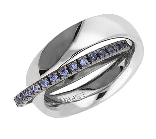 Esprit Jewels Damen-Ring Brillanz verbinden blau 925 Sterling Silber von ESPRIT