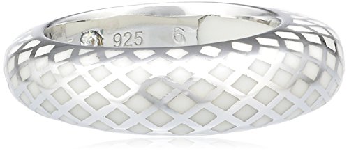 Esprit Jewels Damen-Ring Lattice white 925 Sterlingsilber 18 S.ESRG91919C180 von ESPRIT