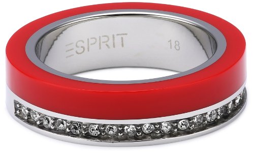 Esprit Jewels Damen-Ring MARIN 68 glam Edelstahl17 S.ESRG11565K170 von ESPRIT