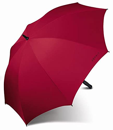 Esprit Regenschirm Portierschirm Schirm Golf Manual flagred - rot von Partnerschirme