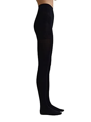 ESPRIT Damen Strumpfhose Shaping 80 DEN W Ti blickdicht mit Shapingeffekt 1 Stück, Blau Marine 6120, 40-42 von ESPRIT